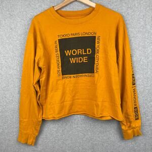 J2007 Mighty Fine World Wide Orange Size Large